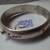 Vintage Hinged Cuff Bangle Bracelet Taxco Mexico Sterling Silver 925 5 thumbnail
