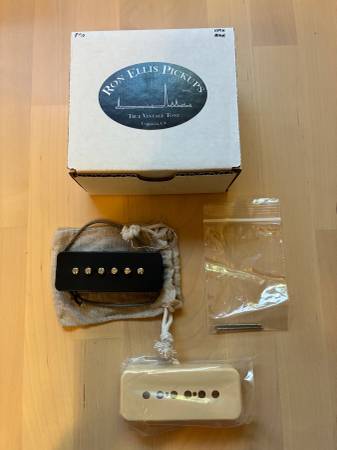 Ron Ellis Classic P90 Neck Pickup — Cream Soapbar 1