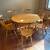 Dining table, 6 chairs, & Buffet Hutch 1 thumbnail