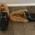 NEW Women's 8.5 Black Leather Mules Loafers, Fur Interior, GUCCI Dupe 4 thumbnail