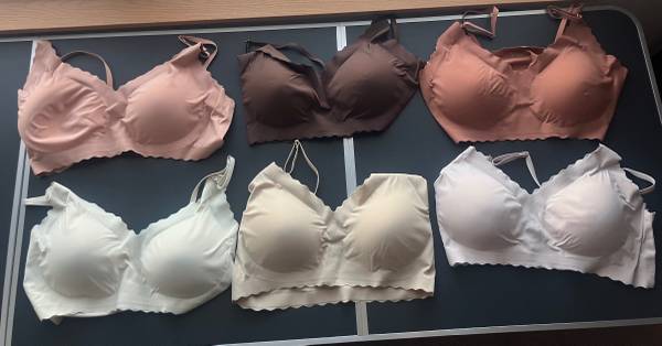 Size XL Padded Slip On Bras! 1