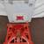 14-inch Red Cast Iron Christmas Tree Stand with adjustable screws with original  1 thumbnail