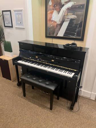 SOLD!!! Yamaha U5AS Studio Silent Piano 1
