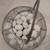 Vintage Wire egg basket with plaster and plastic eggs 2 thumbnail