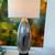 Large ceramic lamp with metallic finish 2 thumbnail