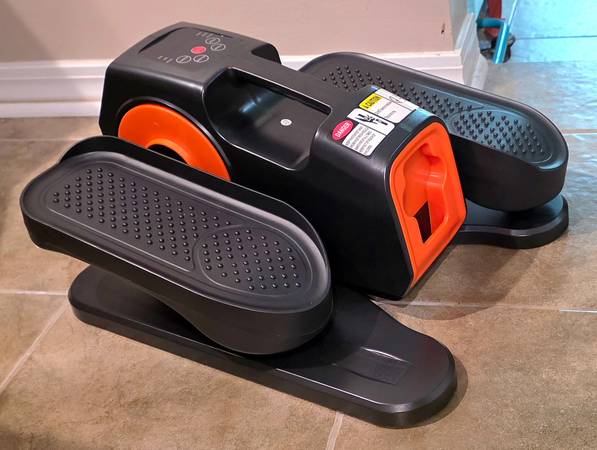 Compact Electric Under-Desk Elliptical Machine (New Open-Box) 1