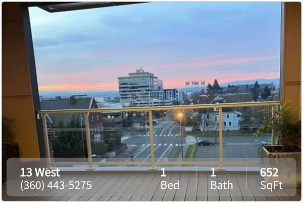 We're right on the bus line! Great 652 sq ft 1 bed, 1 bath! 1