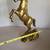 Vintage Large Brass Unicorn/Horse Brass Statue 4 thumbnail