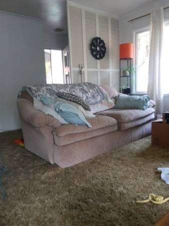 Sofa with pull out bed... FREE 1