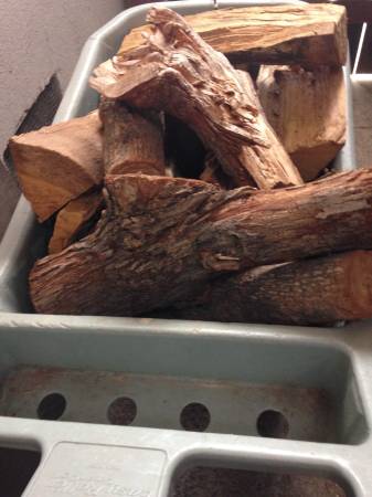 Fun clean firewood🔥 deep wheelbarrow full only 1