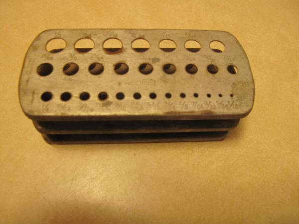 Drilll Bit Holder, Rack, Organizer, Storage, Steel Metal Holders 1