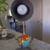 Vintage 1960s First US Manned Flight world globe desk lamp FRIENDSHIP 2 thumbnail