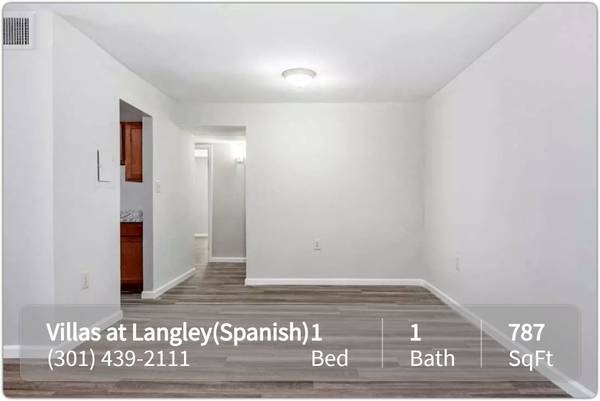 $1,399 / 1br - 787ft2 - Fabulous apartments in Hyattsville! Call us today! (Hyattsville - University of Maryland)64040360844290122