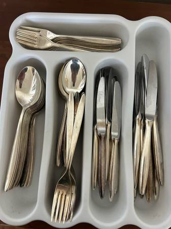 Silver Plate Flatware - Christofle - Orleans Pattern 1