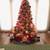 7 ½’ Fiber Optic Pre-lit Partially Flocked Christmas Tree 1 thumbnail