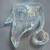 IRIDESCENT SWAN CANDLE holder, figurine 2 thumbnail