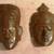Two vintage hand carved wooden masks 1 thumbnail