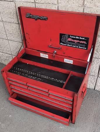 🧰 Snap On Tools 9-Drawer 26" Top Chest TOOLBOX 🧰 1