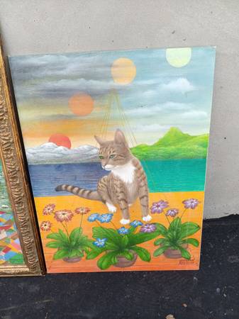 3 real cat paintings 1