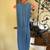 WHBM sleeveless belted Denim Dress- size Small 6 thumbnail