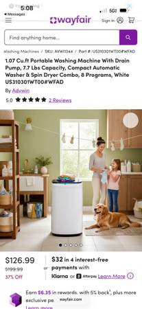 Brand new portable washer 1