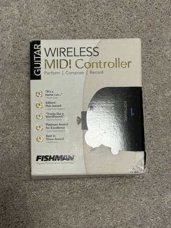 Fishman TriplePlay Wireless MIDI Guitar Controller 1