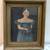 LARGE ANTIQUE LITHOGRAPH DEPICTING A GIRL WITH FRUITS -BEAUTIFUL FRAME 3 thumbnail