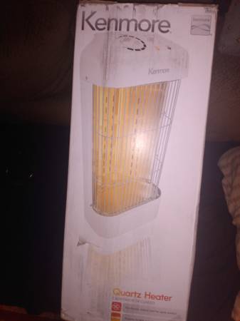 NEW Kenmore QUARTZ HEATER with blower FAN 1