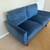 Small velvet sofa 2 thumbnail