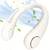Portable Wireless Rechargeable Bladeless Neck Fan with USB Mini Port 7 thumbnail