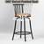 Swivel Stools Set of 4 3 thumbnail