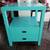 BLUE GREEN TABLE WITH 2 DRAWERS 1 thumbnail