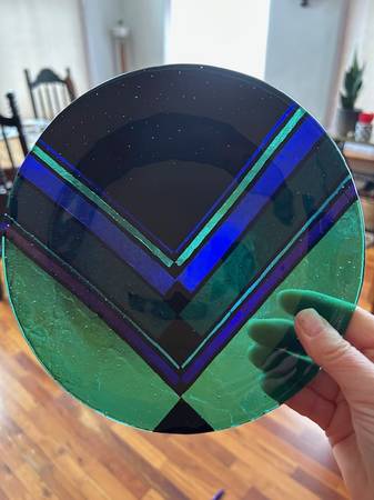 Decorative Glass Plate 1