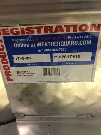 Weatherguard tool box 1