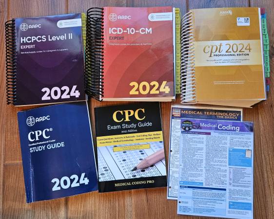 Study books for Medical Coding/Billing CPC EXAM 1