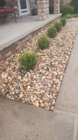 Cean ups,mulch,Sprinkler repair,drain tile,  patios & retaining wall 1