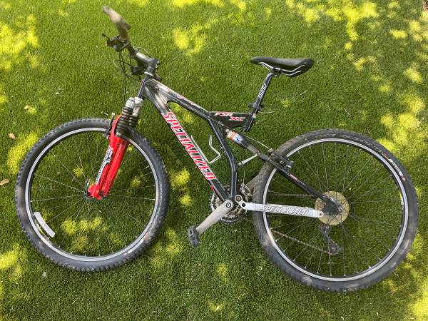Specialized 1999 FSR XC 26in Full Suspension MTB S Black/Red