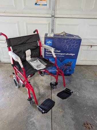 Ultralight Transport Wheelchair Brand NEW 1