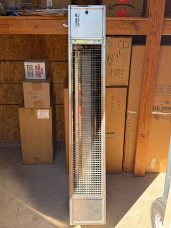 Sunpak S25 single stage natural gas infrared heater 1
