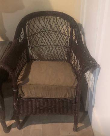 Wicker Armchair 1