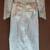 Vintage 70s Wedding Dress Womens White With Cathedral Train 10 thumbnail