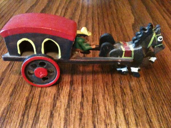 Miniature Painted Wooden Toy Japan 1