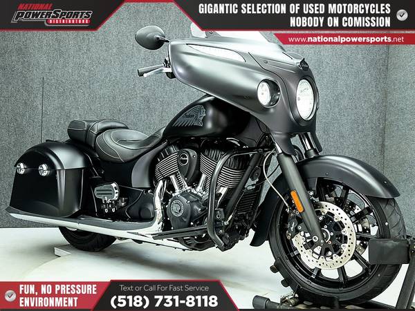 2018 Indian CHIEFTAIN DARK HORSE WABS 1