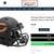 RIDDELL Alternate (ECLIPSE) Chicago Bears Custom 1 of 1 mini helmet 10 thumbnail