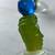 vintage Richard Jolley figural martini glasses set 4 marked 1996 blue green face 4 thumbnail
