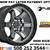 D680 REBEL MATTED ANTHRACITE W/BLACK LIP WHEELS 19 thumbnail