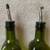 NEW Set of Two 500ml Green Glass Oil Dispenser with Pourer for Kitchen 2 thumbnail