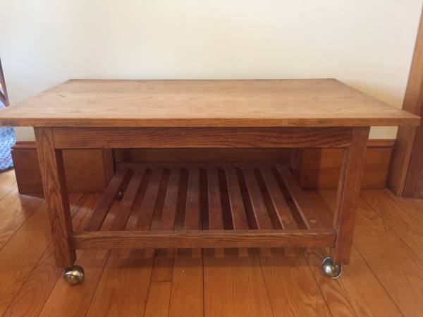 Oak Coffee Table 1