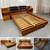 Torring Mobelfabrik teak Platform Bed- Queen Size Denmark 16 thumbnail