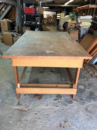 Large sturdy work table 1